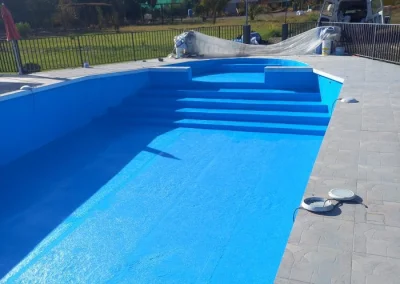 Revestimiento de fibra para piscinas