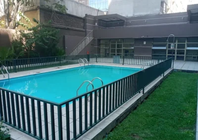 Revestimiento de fibra para piscinas